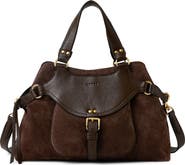 AIMEE Dash Leather Satchel
