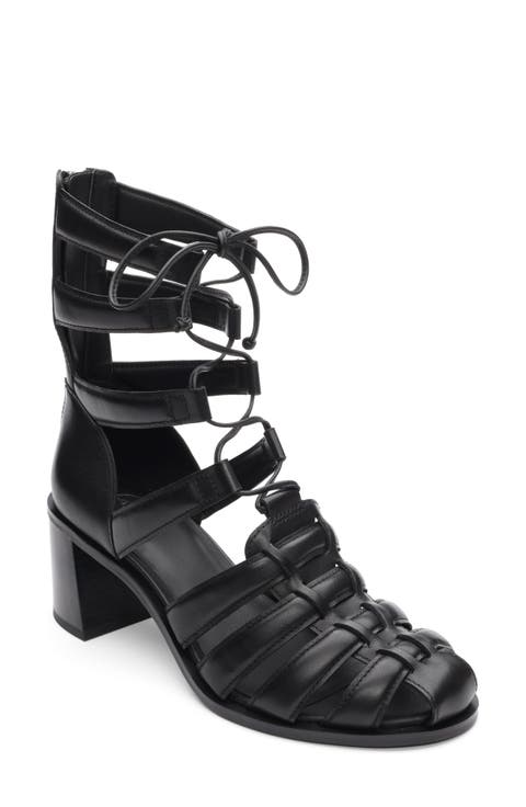 Juvia Lace-Up Gladiator Sandal (Women)
