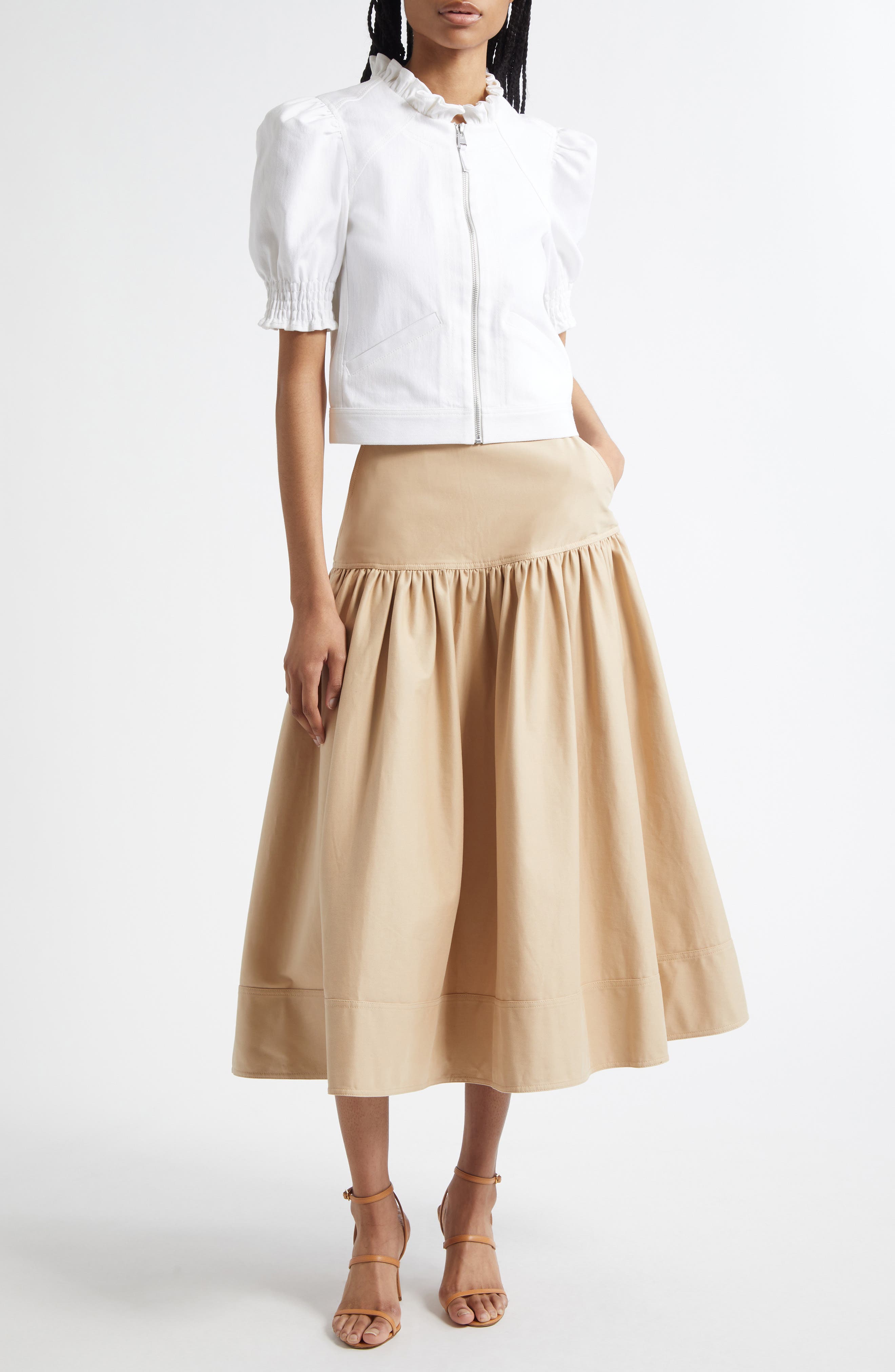 Anabella Puff Sleeve Jacket - image 2