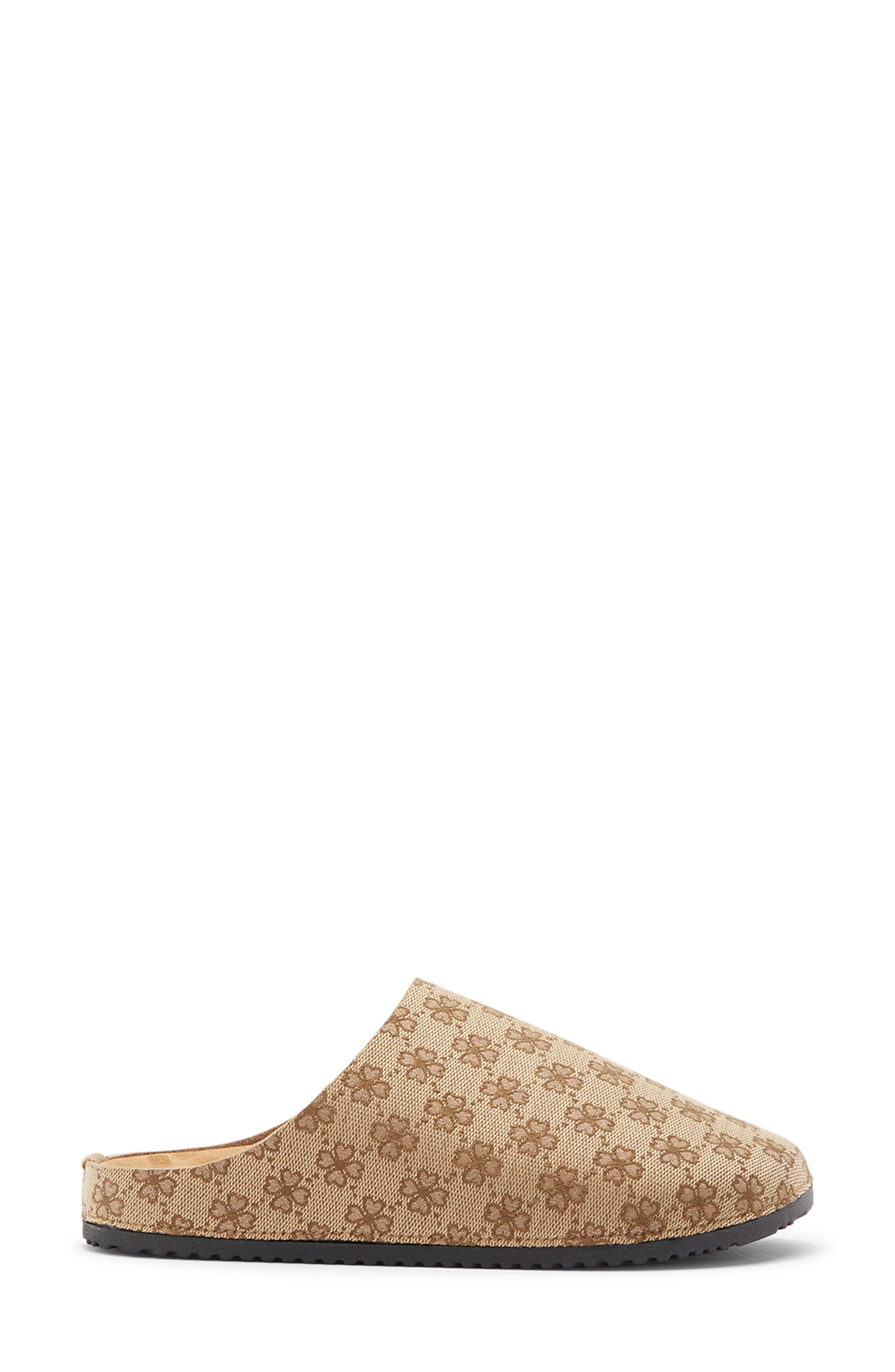 Matcha Faux Leather Mule, Alternate, color, BROWN