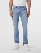 PHILIPP PLEIN Basic Straight Cut Jeans Men