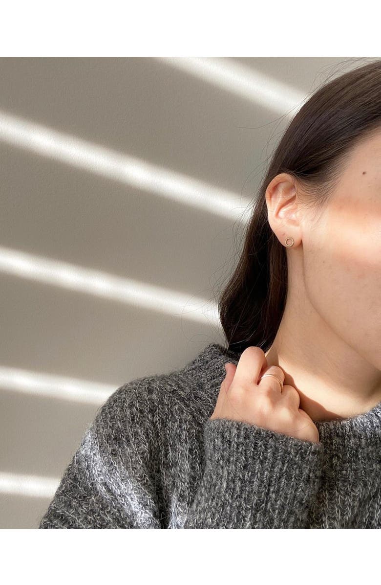 Sheena Marshall Jewelry Margo Petite Circle Studs, Alternate, color, 14K Gold Fill