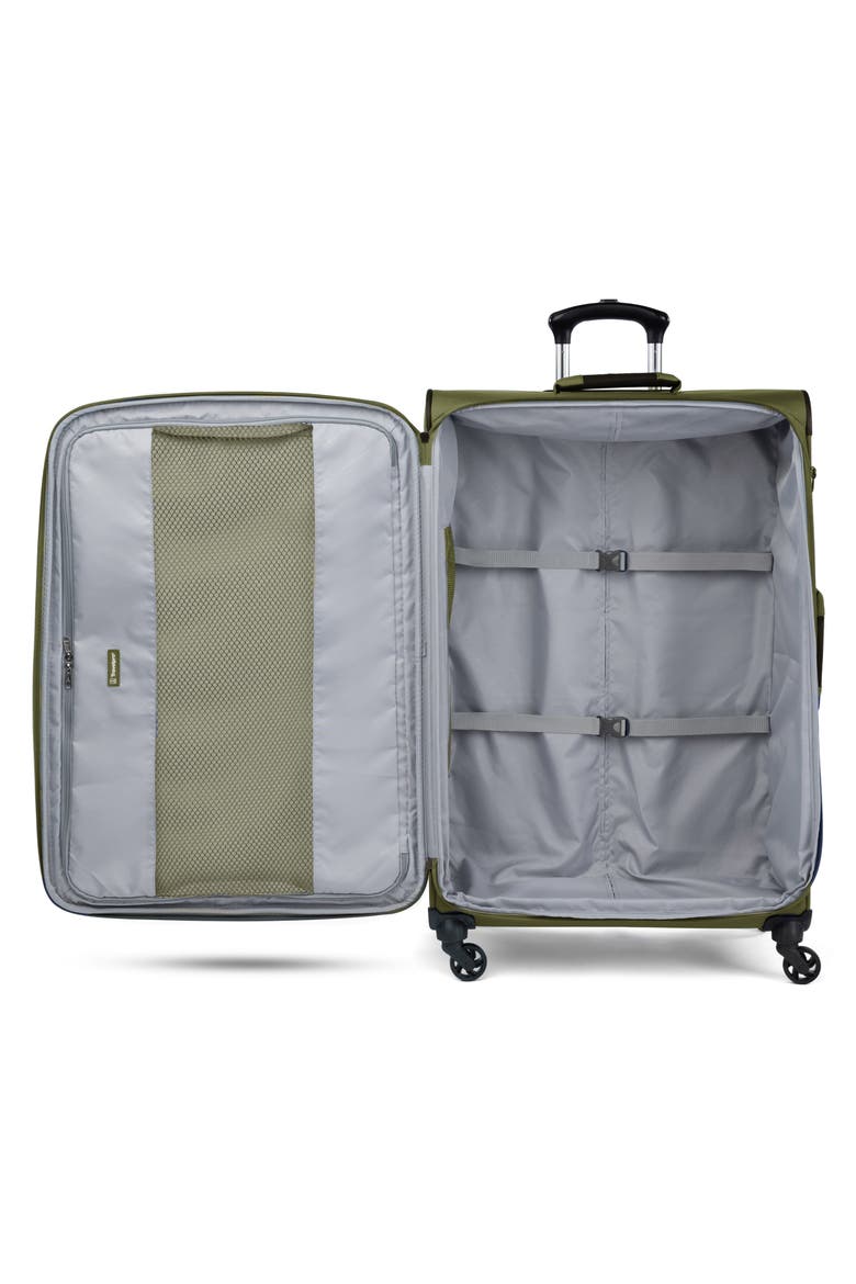 Pilot Air 2 29 Inch Expandable Spinner Suitcase, Alternate, color, OLIVE/ BLACK