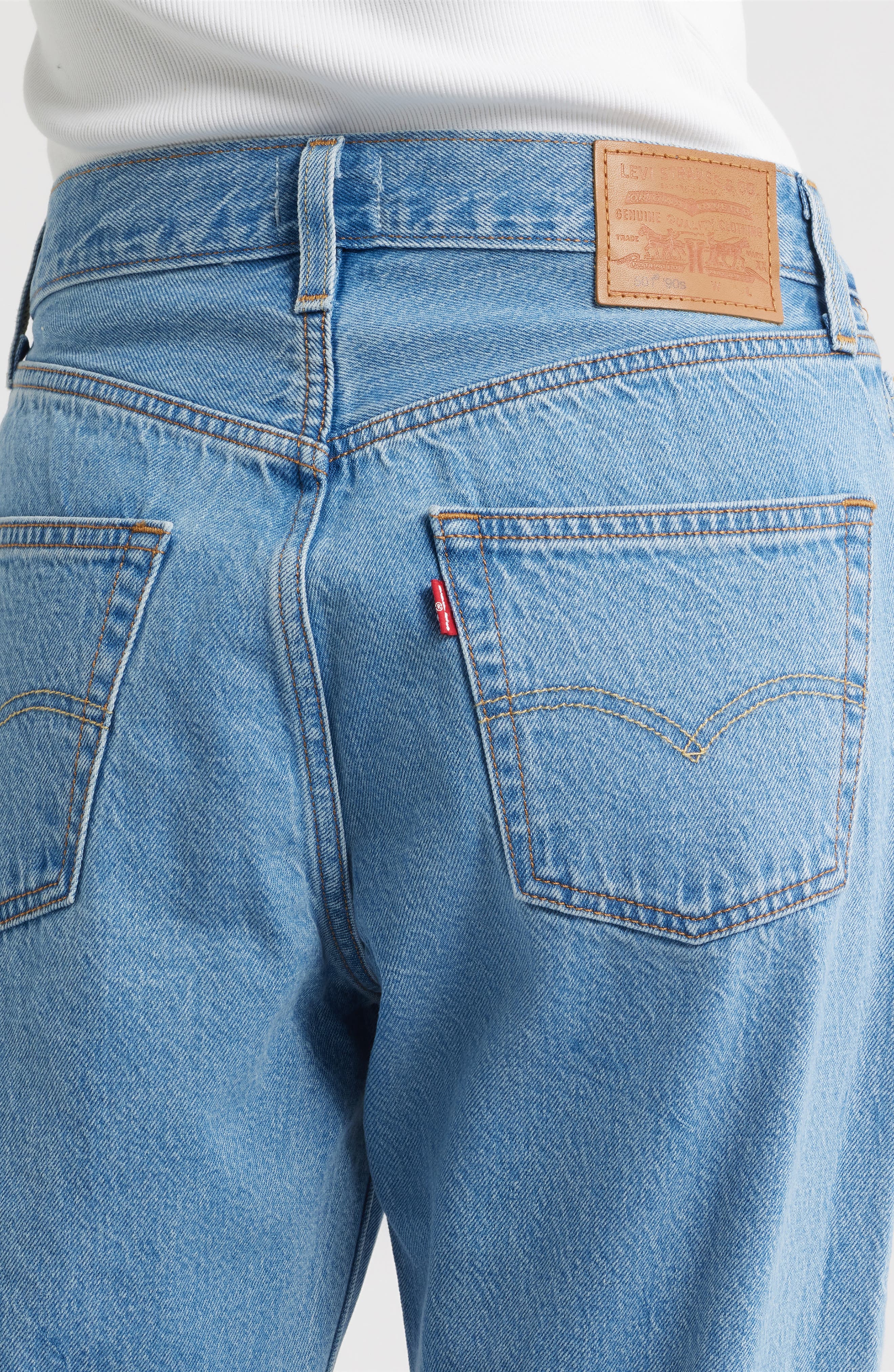 Levi's 501® '90s Lightweight Relaxed Straight Leg Jeans (Women