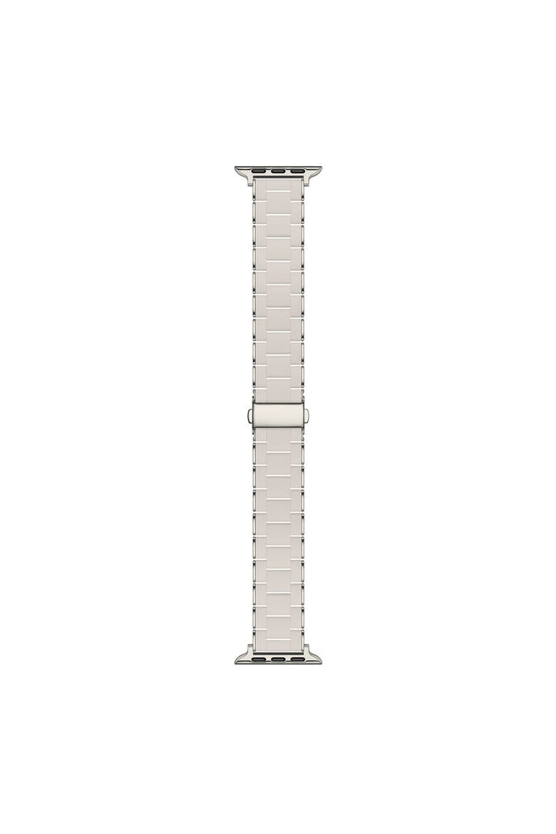 Orla Silicone and Steel Band for Apple Watch, Alternate, color, Starburst