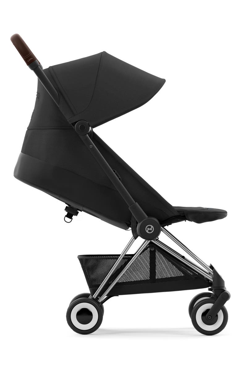 CYBEX COYA Compact Lightweight Travel Stroller, Alternate, color, Sepia Black