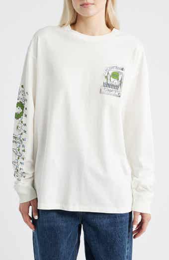Graphic Plant Patch Organic Cotton Top