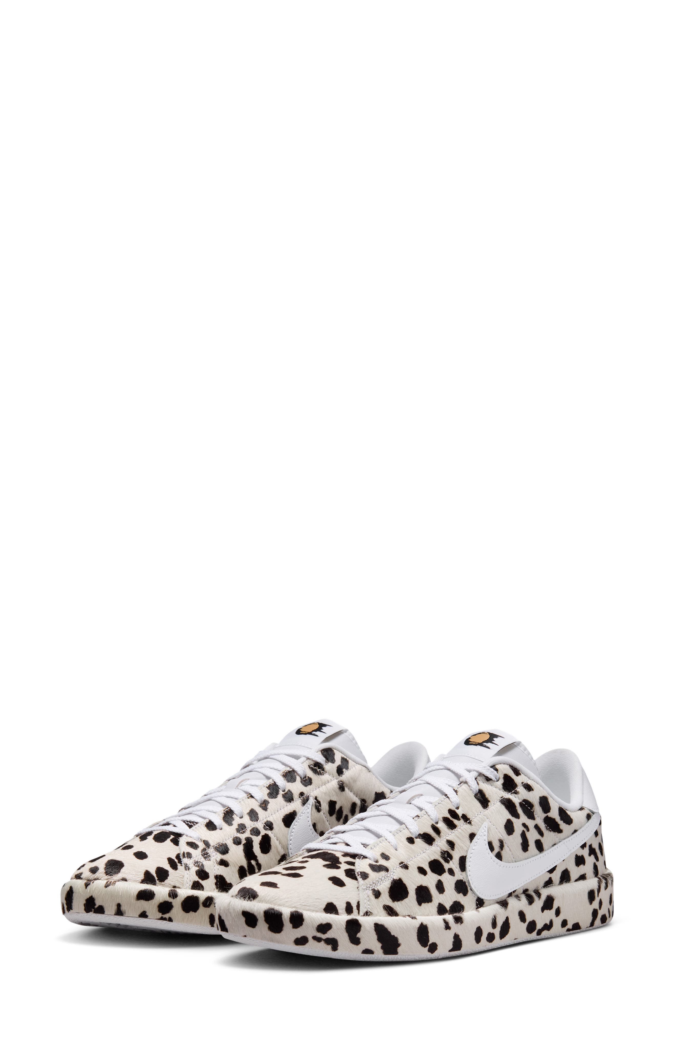 Tennis Classic CS Premium Genuine Calf Hair Sneaker, Main, color, 100 WHITE/WHITE