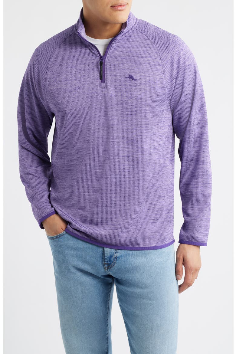 Palm Pro IslandZone® Performance Half Zip Pullover, Main, color, RICH AMETHYST