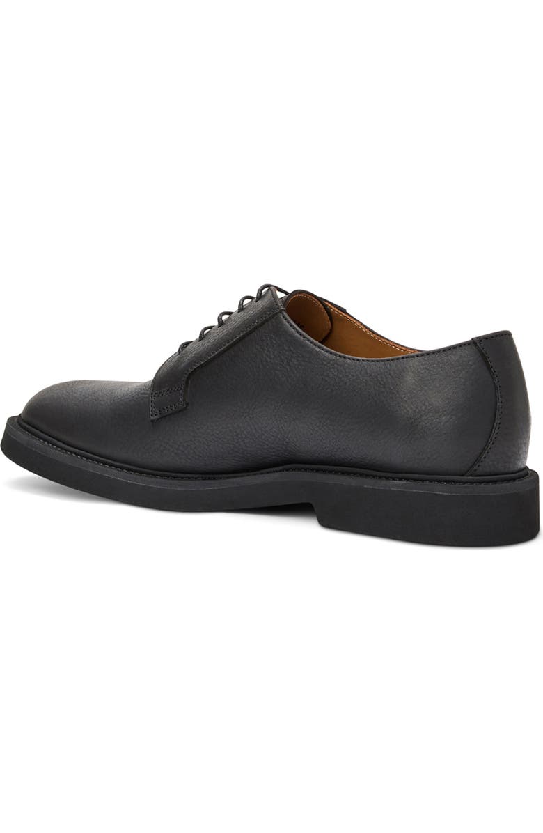 Aquatalia Grayson Water Resistant Derby, Alternate, color, Black Tumbled