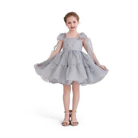 Sparkle Tiered Dress (Toddler, Little Kid & Big Kid)