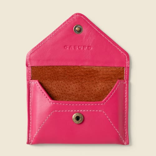 Casupo Mini Envelope Wallet With Rfid Protection In Pink