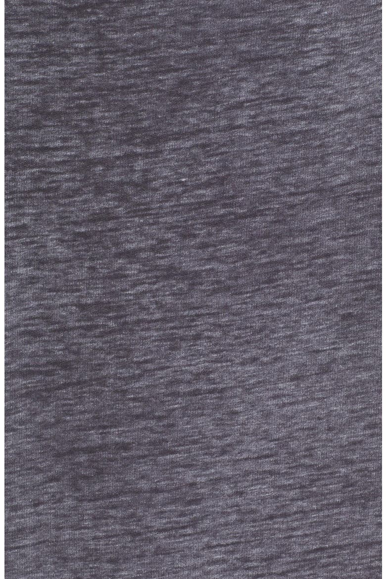 Off Shoulder Sweatshirt, Alternate, color, GREY METEOR