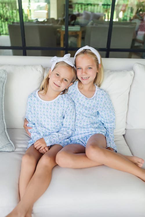 LILA AND HAYES LILA AND HAYES SOPHIE GIRLS' SHORT SET 