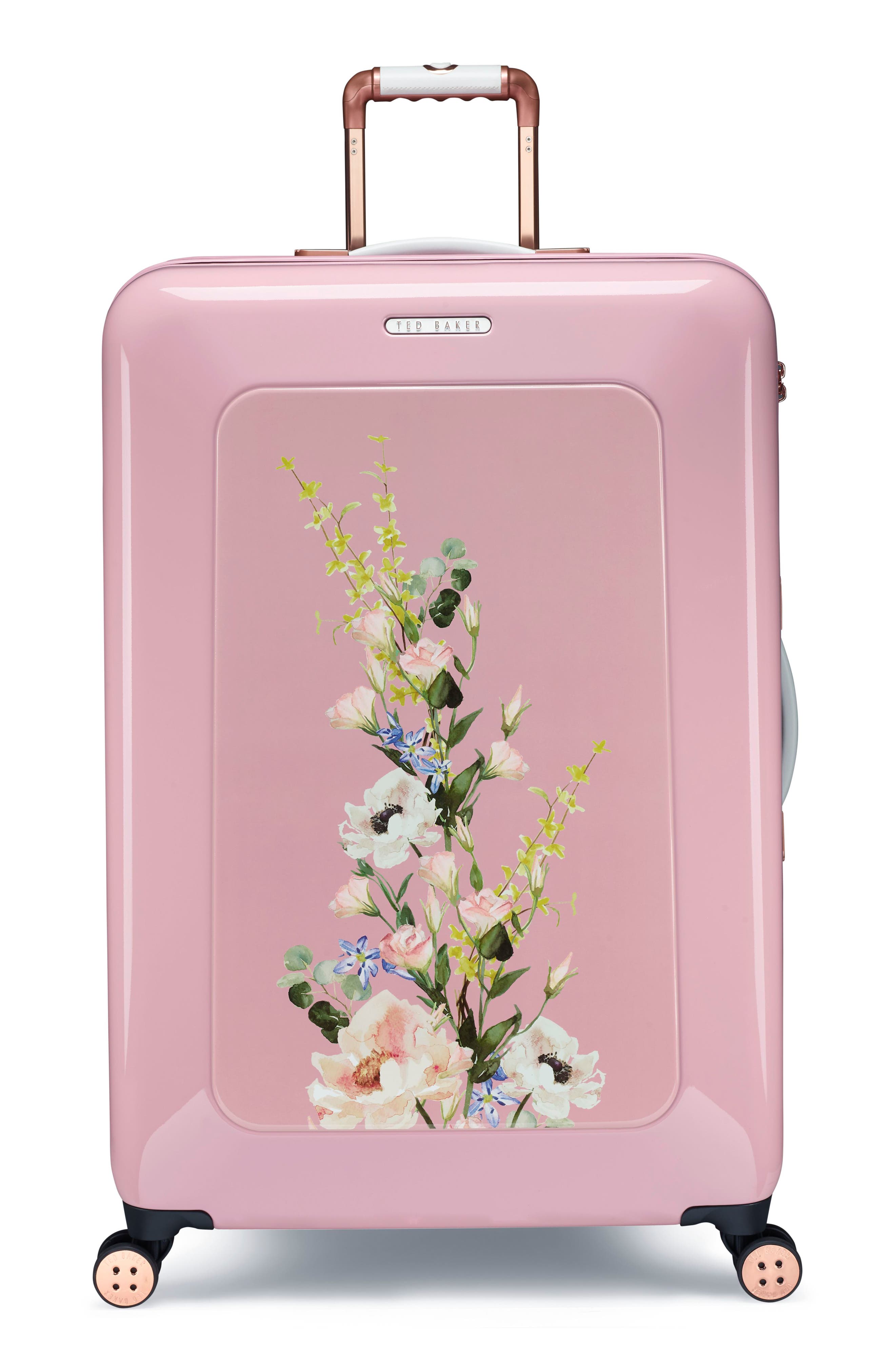 Ted Baker London Large Elegant Print 32-Inch Hard Shell Spinner Suitcase, Main, color, 