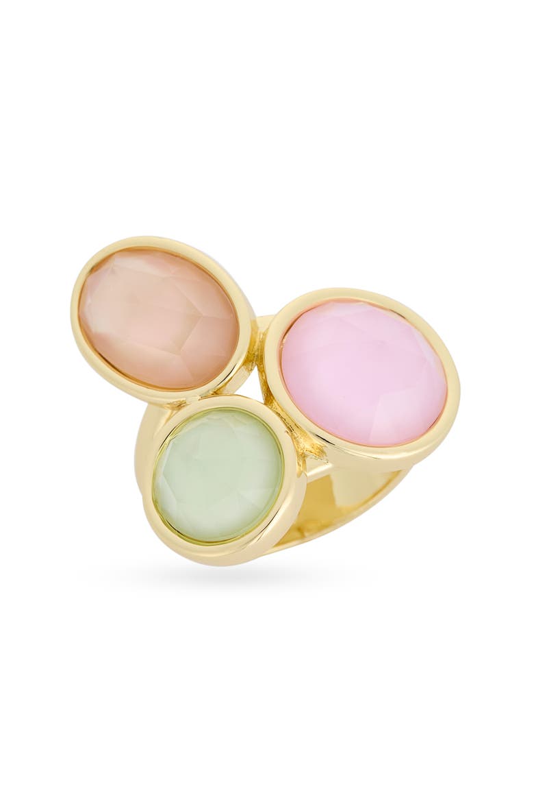 Crystal Cluster Ring, Main, color, PINK MULTI / GOLD