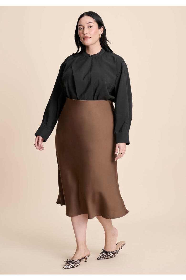 Surplice Collared Top, Alternate, color, BLACK ONYX
