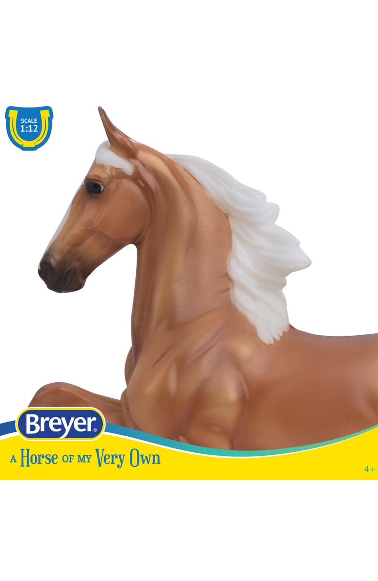 Breyer Horses The Freedom Series Palomino Saddlebred, Alternate, color, Brown
