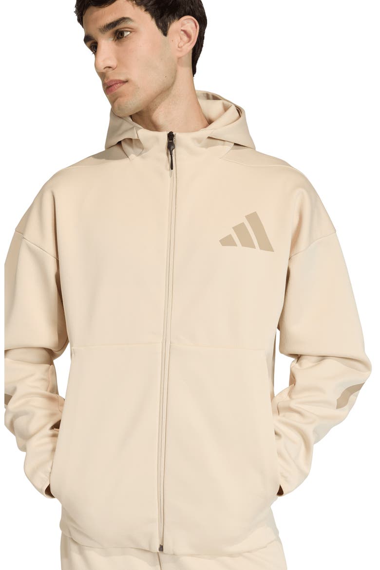 Z.N.E. Hooded Jacket, Alternate, color, CRYSTAL LINEN/ /