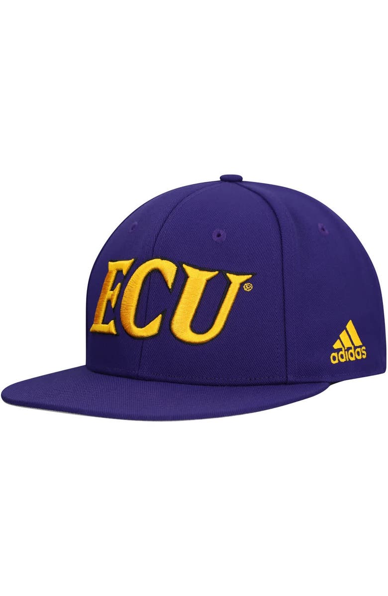adidas Men's adidas Purple ECU Pirates On Field Fitted Hat, Alternate, color, Purple