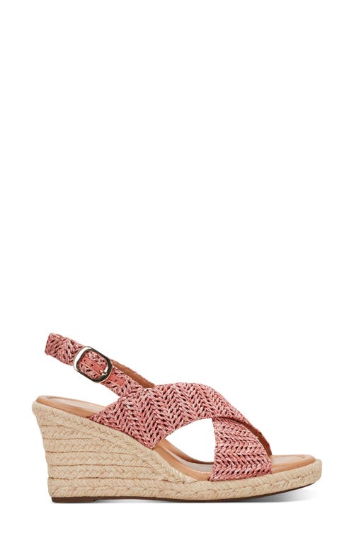 EASY SPIRIT EASY SPIRIT ARIANE ESPADRILLE SLINGBACK PLATFORM WEDGE SANDAL