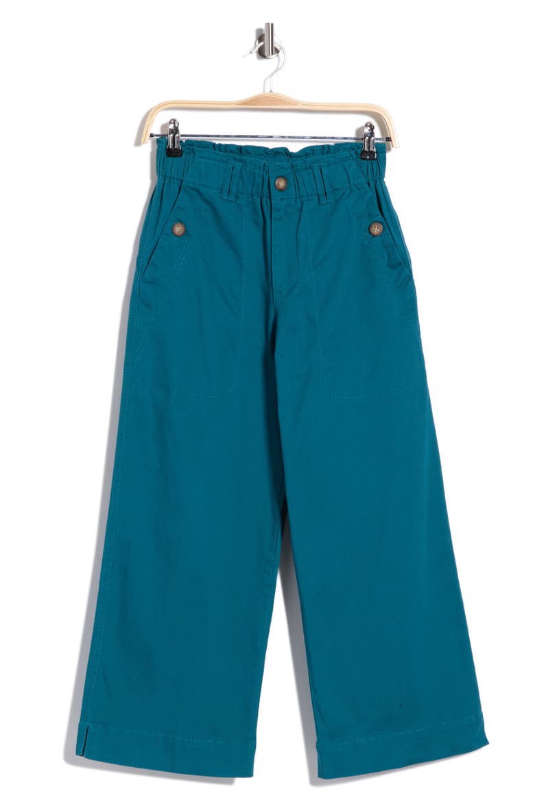 Wide Leg Ankle Crop Pants, Alternate, color, OCEAN DEPTHS