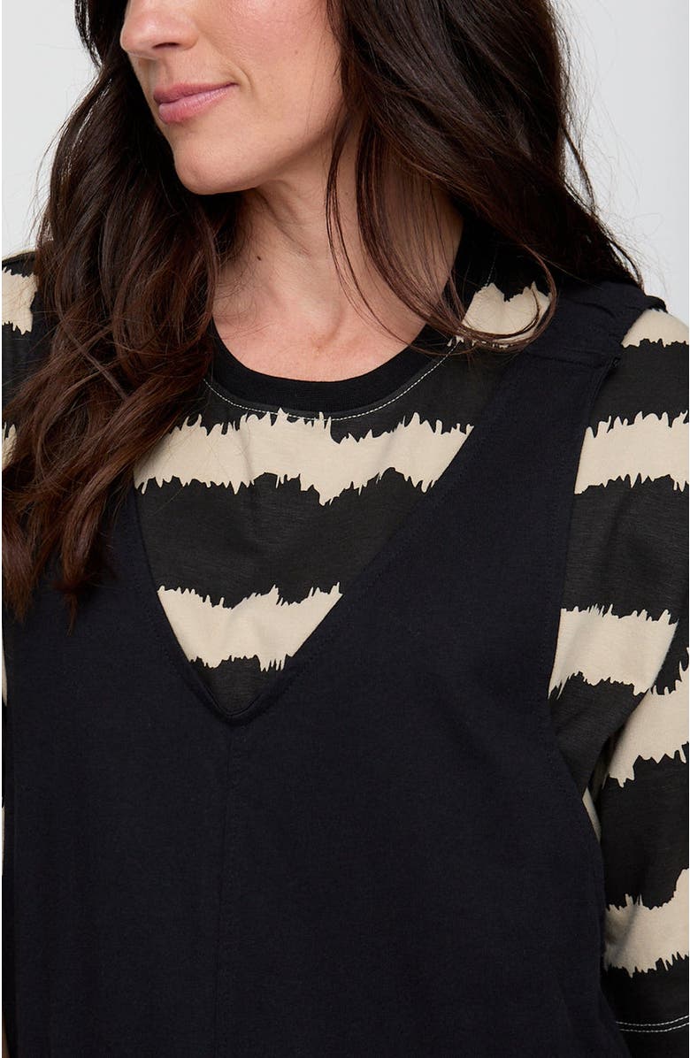 Turtledove London Organic Cotton Jilly Jumpsuit, Alternate, color, Black