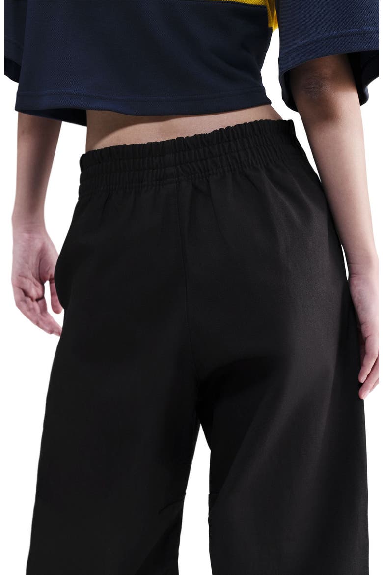Sportswear Street Barrel Leg Pants, Alternate, color, 010 BLACK/SAIL