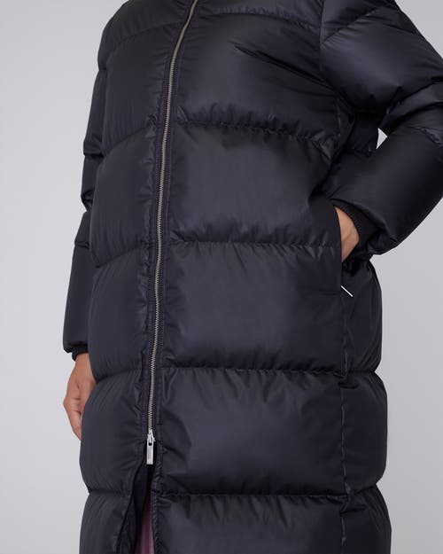 Quartz Co. Gisele Long | Down Puffer Jacket In Black