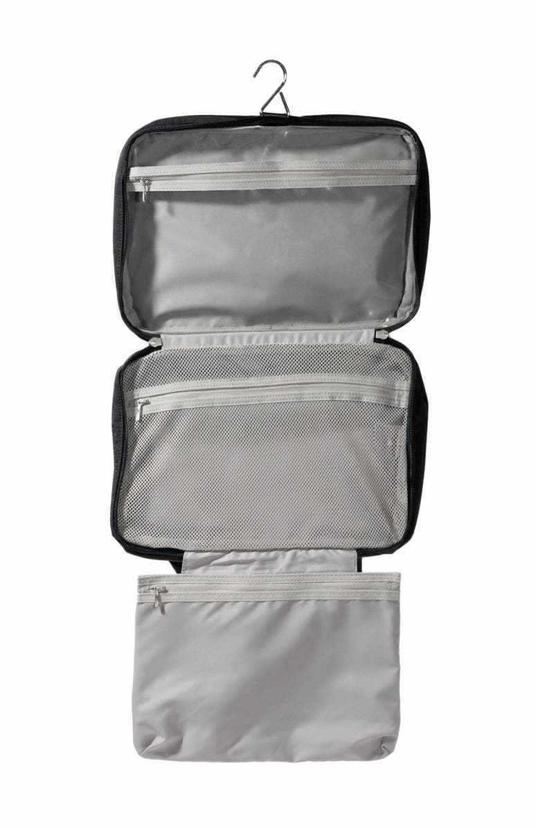 BAGGALLINI Large Hanging Travel Toiletry Kit, Alternate, color, Black