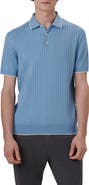 Bugatchi Ribbed Polo Sweater