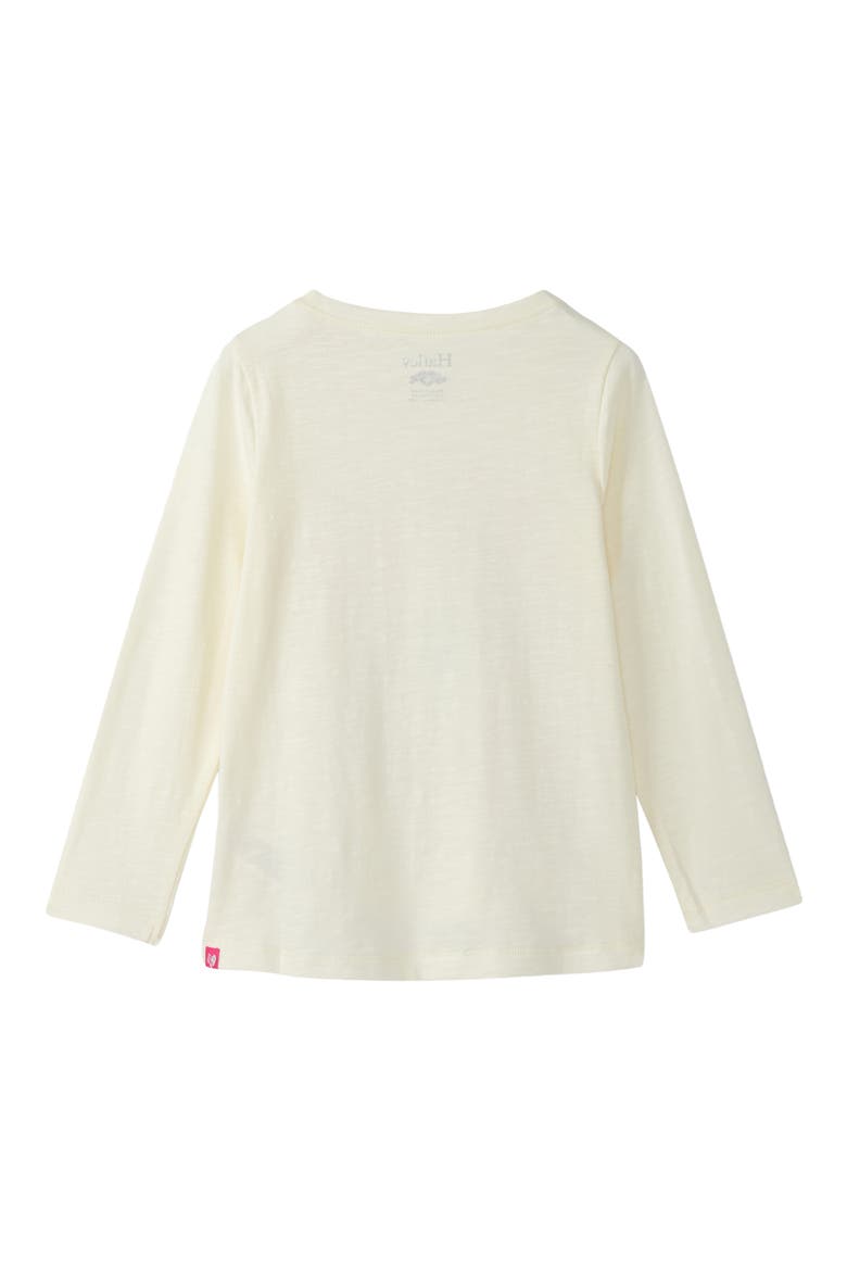Kids' Feathers Long Sleeve Graphic T-Shirt, Alternate, color, NATURAL