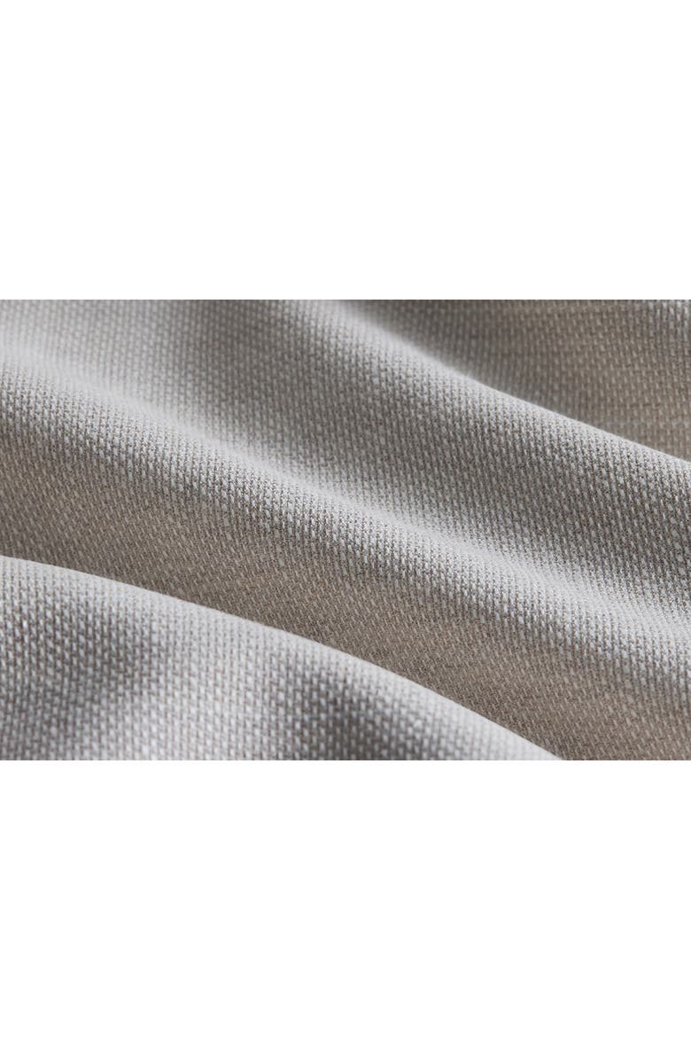 Theory Stripe Stretch Cotton & Linen Wide Leg Pants, Alternate, color, Sand Multi