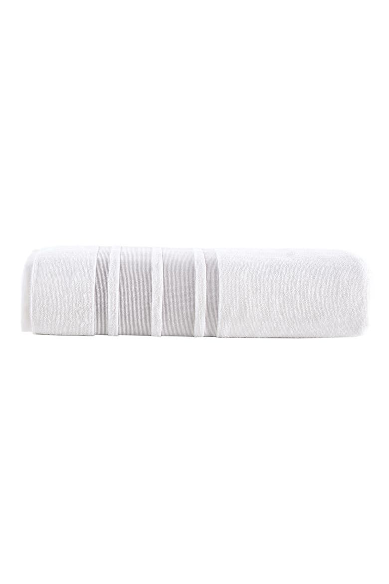 Contrast Boarder 2-Piece Towel Set, Alternate, color, TAUPE