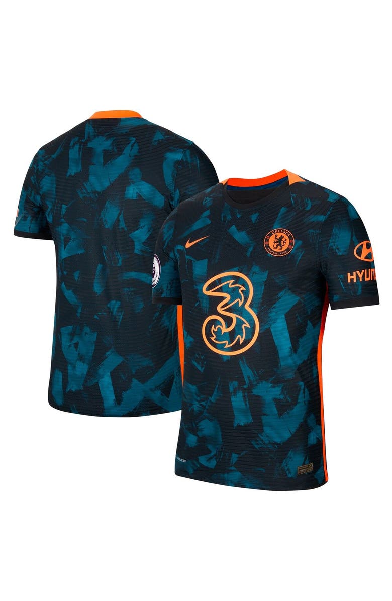 Nike Men's Nike Blue Chelsea 2021/22 Third Vapor Match Authentic Jersey, Main, color,