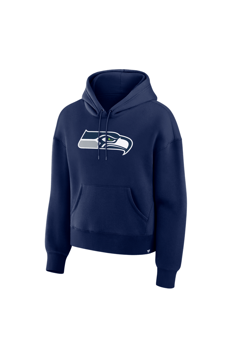 FANATICS Women's Fanatics College Navy Seattle Seahawks Essential Legacy Hoodie, Alternate, color, College Navy