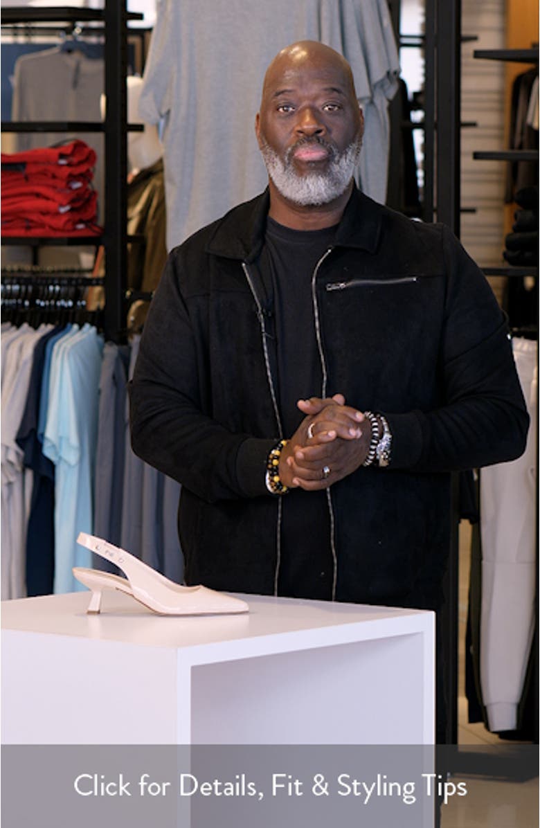 Pointed Toe Slingback Pump, sales video thumbnail