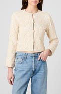 French Connection Geo Lace Woven Cardigan