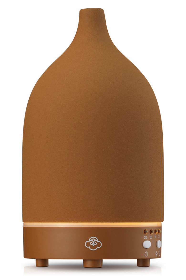 Vapor Ceramic Ultrasonic Diffuser, Alternate, color, TERRACOTTA