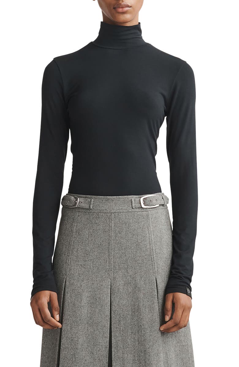 rag & bone Luca Turtleneck Top, Main, color, 