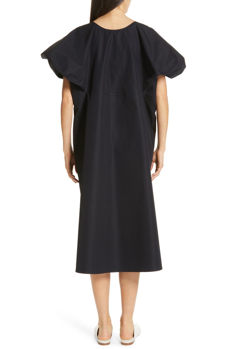 Short Puff Sleeve Dress, Alternate, color, MIDNIGHT