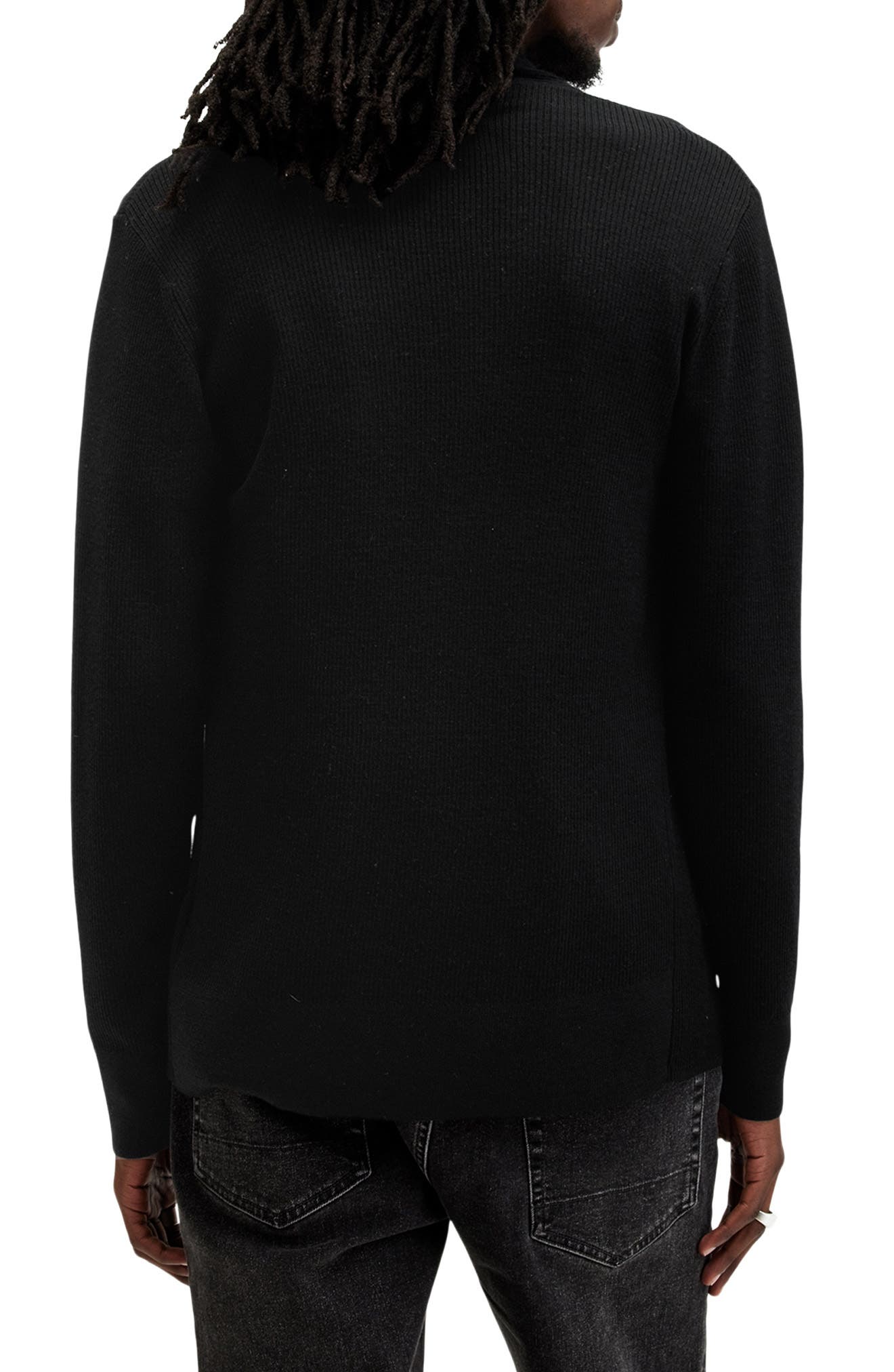 Mode Merino Wool Shawl Collar Cardigan - image 2