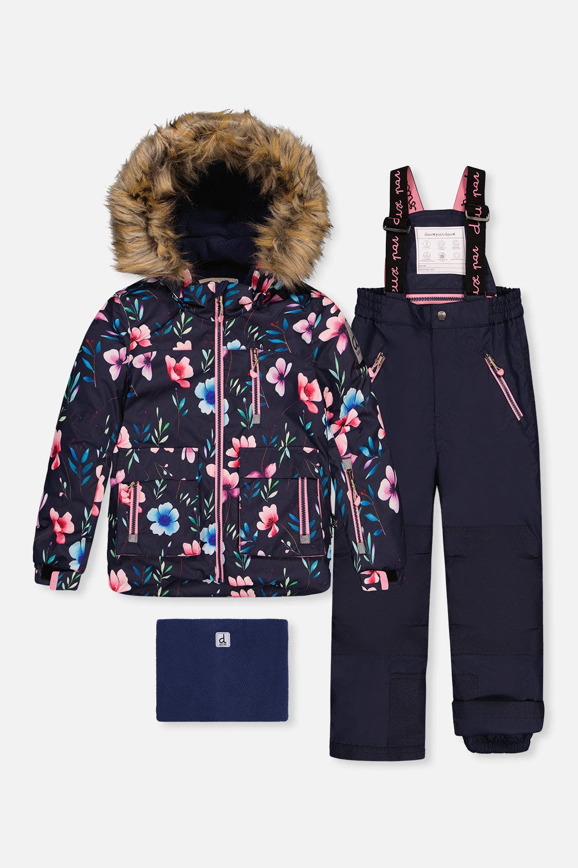 selected Blue Floral Print