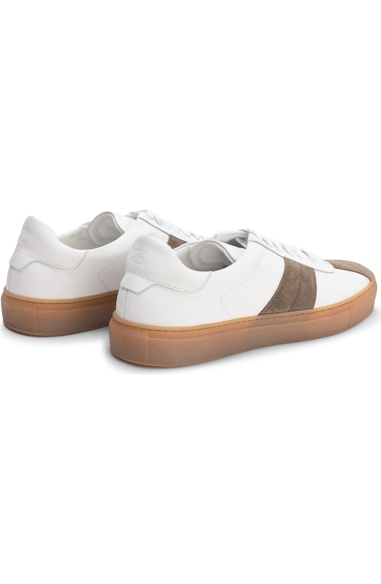 Robert Barakett Dalton Stripe Sneaker, Alternate, color, Tobacco