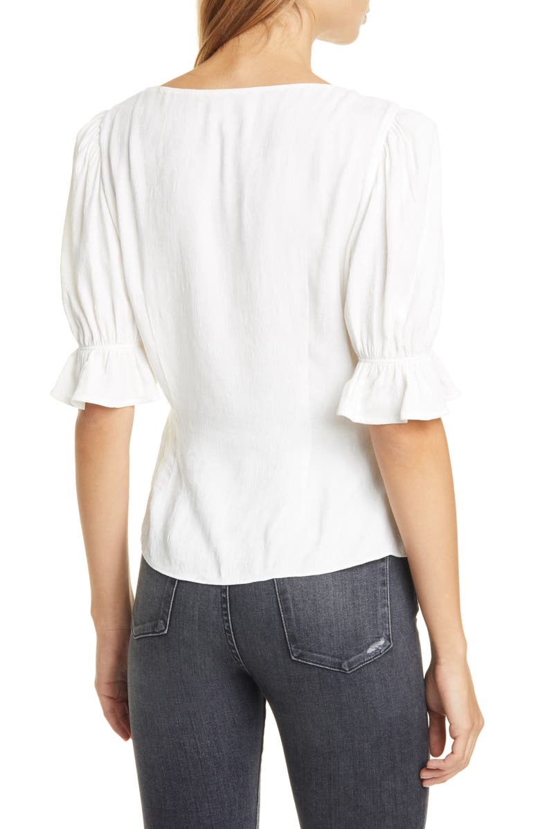 Cinq à Sept Theo Wrap Top, Alternate, color,