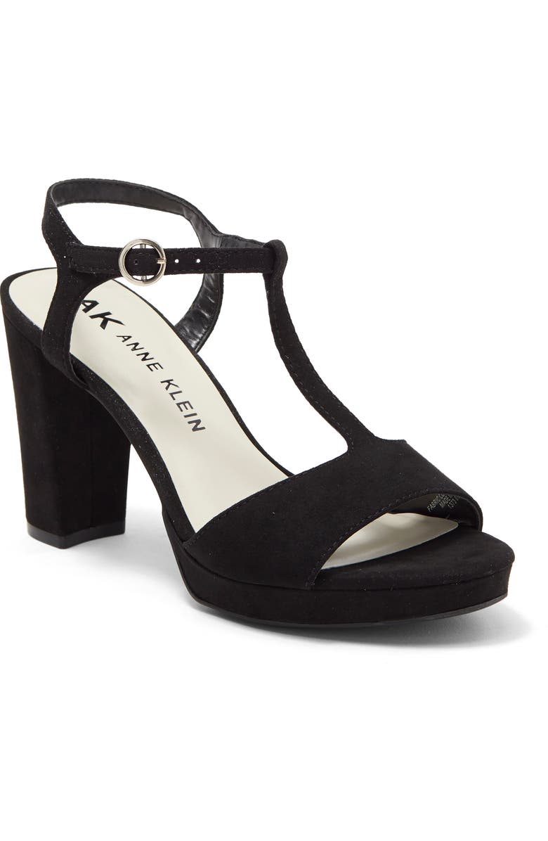 Anne Klein Vionna T-Strap Sandal, Main, color,