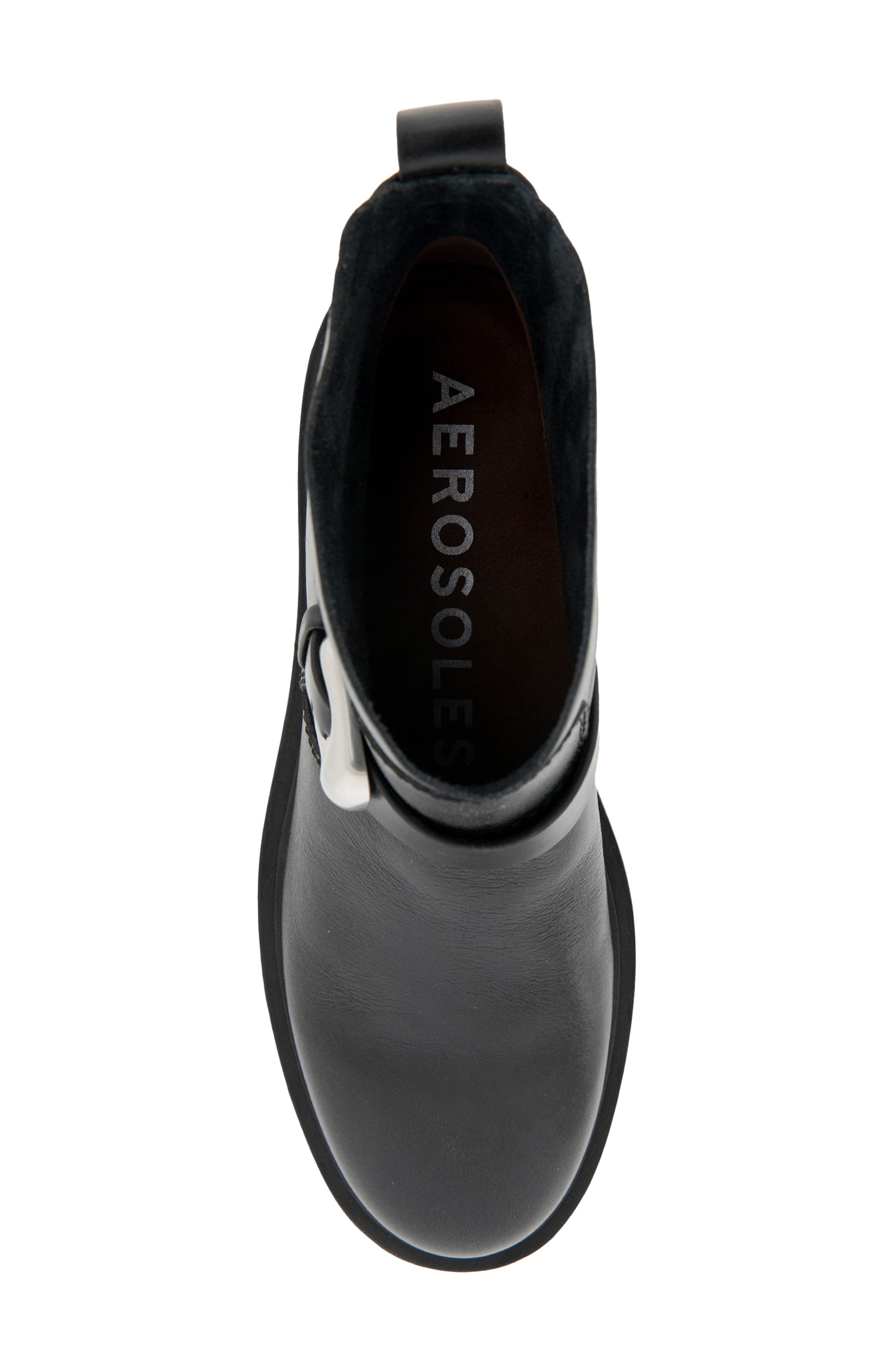 Aerosoles Gill Bootie, Alternate, color, Black Burnished Leather