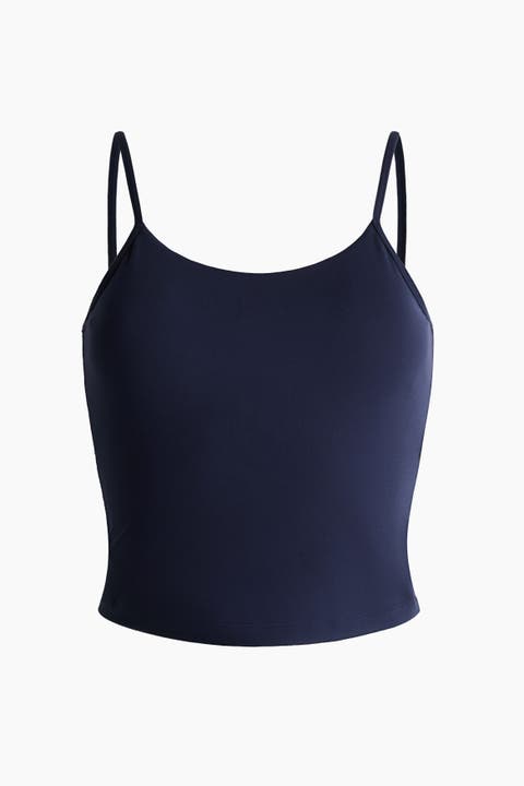 Integral-bra Sports Strappy Top With Softmove