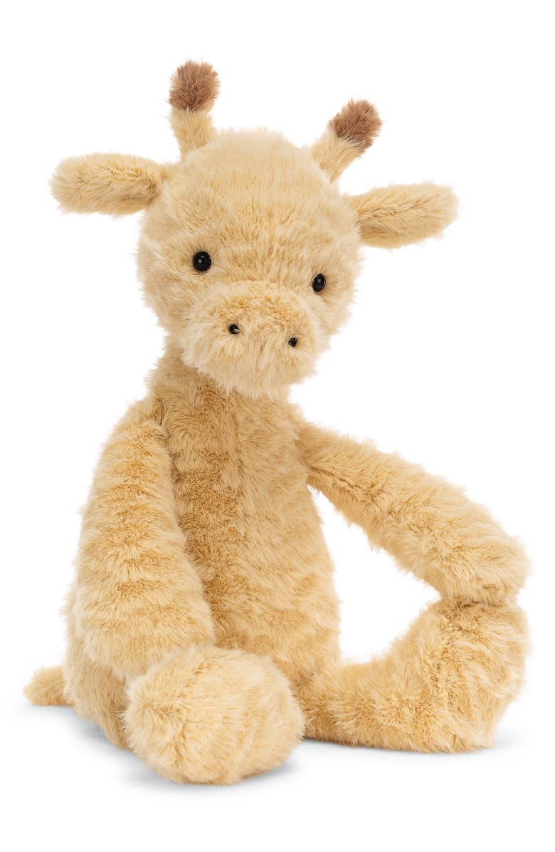 Jellycat Rolie Polie Giraffe Stuffed Animal, Main, color, 