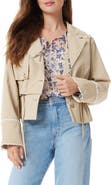 Sam Edelman Gina Convertible Cotton Blend Trench Jacket